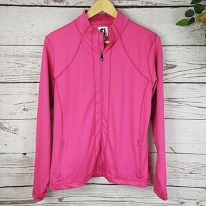 FJ FootJoy Lightweight Workout Track Jacket Size M